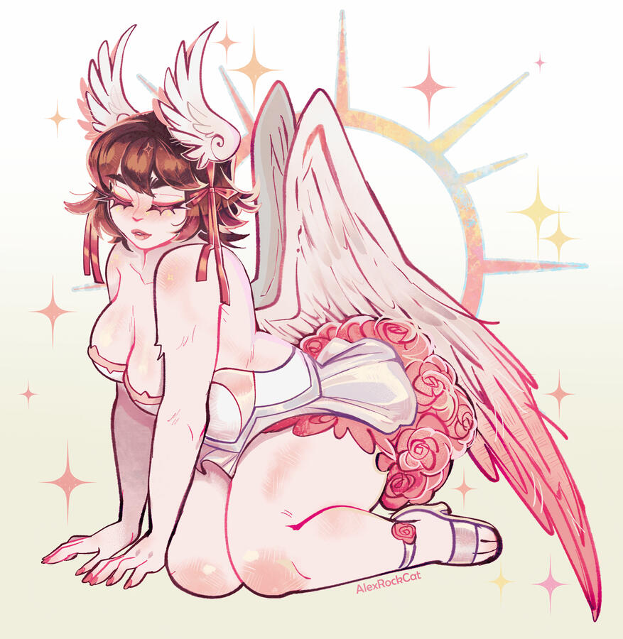 Engel (OC by AlexRockCat)