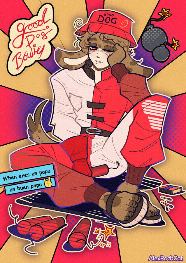 Bowie (Oc by Cuteperejil)
