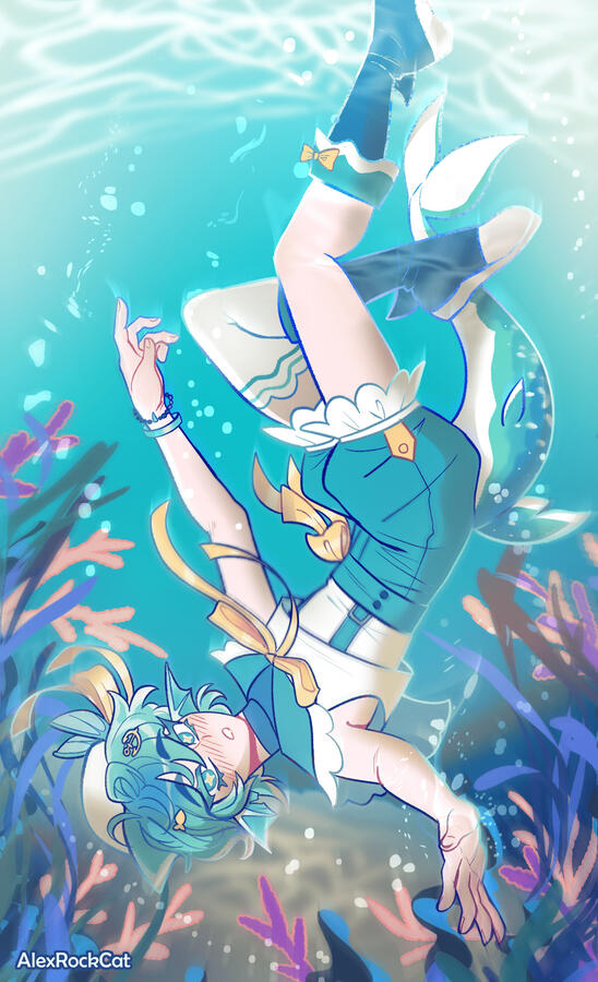 Bubbly (Oc by 8wol)